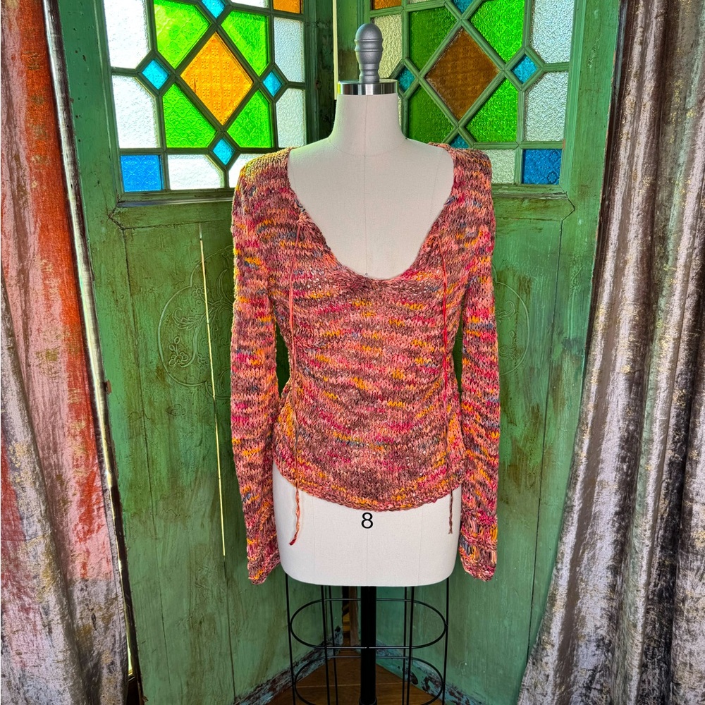 Handmade Knit Sweater Top